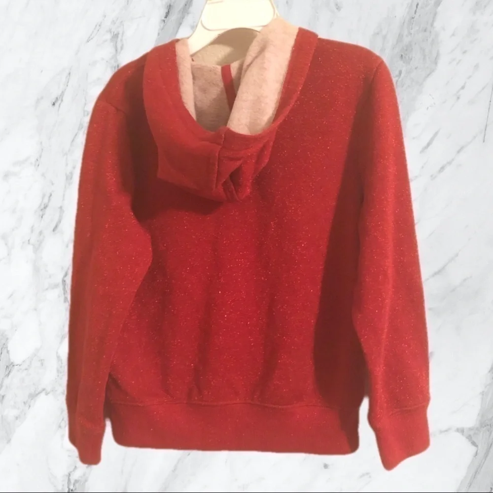 Disney World Parks Minnie Red christmas girl Hoodie jacket